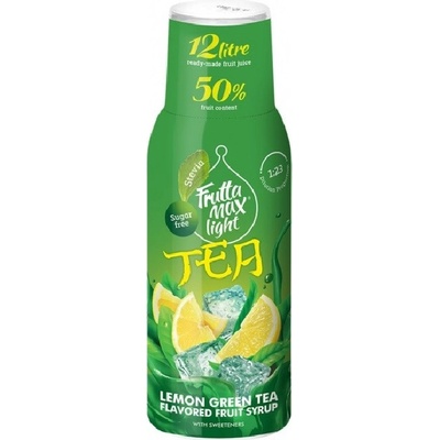 Fruttamax Light sirup so sladidlom citrón a zelený čaj 500 ml