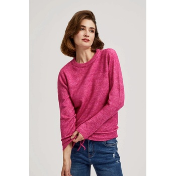 Moodo Пуловер с връзки в цвят фуксия Moodo Moodo | Lilav | ЖЕНИ | XS