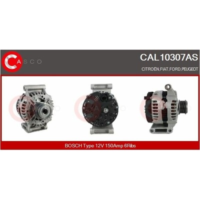 ALTERNATOR 12V 150A CAL10307AS