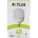 Retlux žárovka LED E27 40W T120 bílá teplá