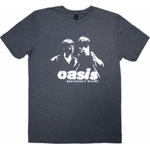 Oasis Definitely Maybe Photo Stencil Modrá