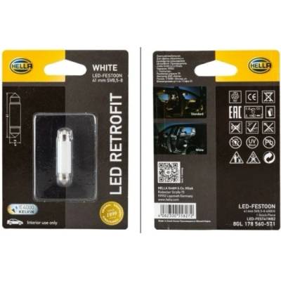 Žiarovka, osvetlenie motorového priestoru HELLA 8GL 178 560-571