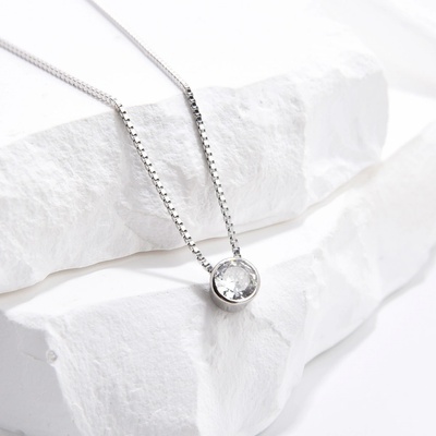 Jan Kos jewellery Stříbrný náhrdelník MHT-3034/SW00