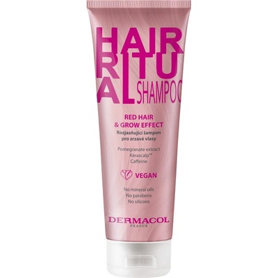 Dermacol Hair Ritual Šampón pre ryšavé vlasy 250 ml