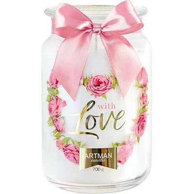 Artman Candles WITH LOVE jasmine 700g