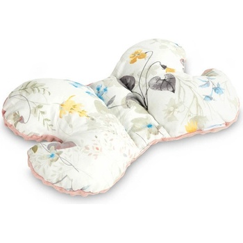 Sensillo vankúš Motýľ ružový/listový 26x35