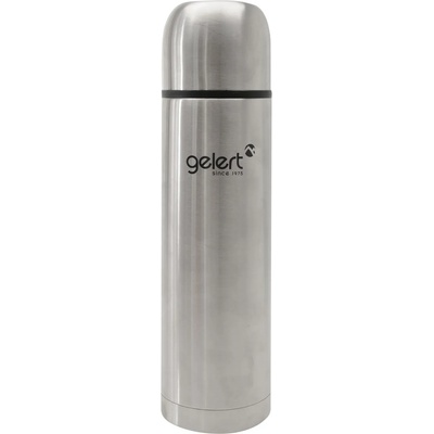 Gelert 1L Insulated Stainless Steel Flask - Brushed