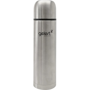 Gelert 1L Insulated Flask - Brushed