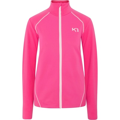 Kari Traa Дамско поларено яке Kari Traa Women's Kari Full Zip Fleece Training jacket - Bright Pink (103-2459-0413)