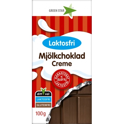 Green Star bez laktózy mléčná 100 g