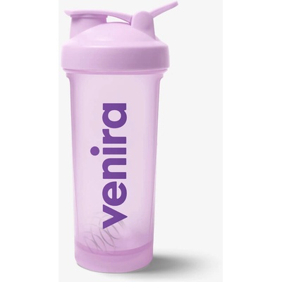 VENIRA shaker PRO s poutkem, fialový - 600 ml