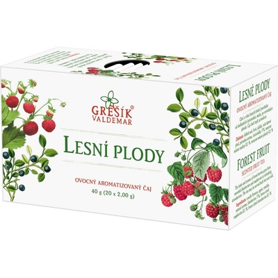 Grešík Lesní plody čaj 20 x 1,5 g