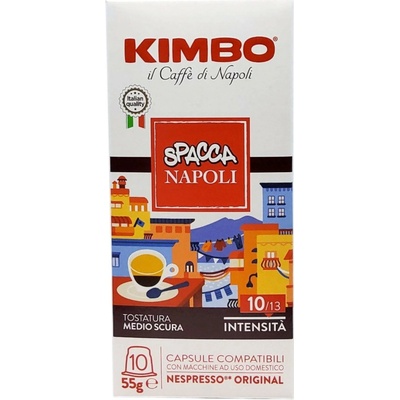 Kimbo Napoli Spacca pre Nespresso 10 ks