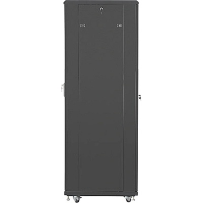 Lanberg rack cabinet 19" free-standing 42U/600x800 (flat pack) with mesh door black (FF01-6842-23B)