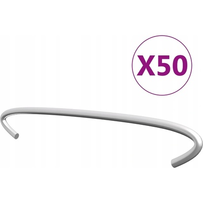 Nabytek XL Gabionová táhla 50 ks pozinkovaná ocel 15 cm