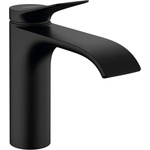 Hansgrohe Vivenis - Смесител за мивка 110, EcoSmart, черен мат 75022670 (75022670)