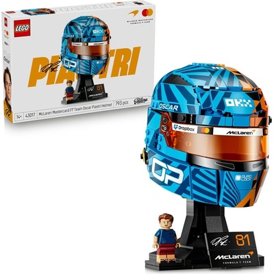 LEGO® Editions 43017 Helma Oscar Piastri z týmu McLaren Mastercard F1®