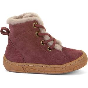 Froddo Детски зимни ботуши Froddo Kid's Minni Suede Laces Winter boots - Bordeaux - размер 23 (EU) (702-4803-0115)
