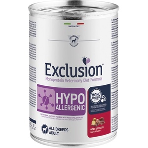 Exclusion Hypoallergenic All Breeds goat & potato 400 g