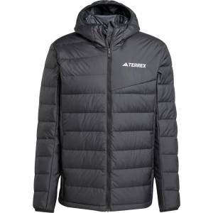 adidas Terrex Мъжко пухено яке Adidas terrex Terrex Multi Light Down Climawarm Hooded Down jacket - Black (004-6921-0214)