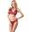 Cottelli Collection Дантелен комплект от 2 части Cottelli Set червен