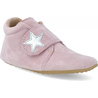 Superfit Barefoot capačky Papageno Rosa/Silber ružové