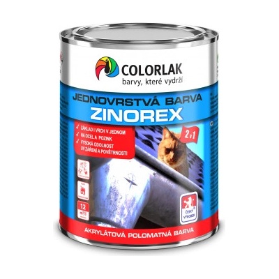 Colorlak ZINOREX S 2211 0,6L C0600 Žlutá
