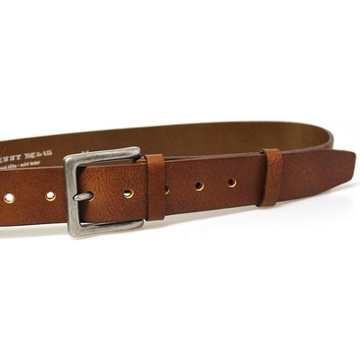 Penny Belts pánský kožený opasek EXKLUZIV 503-R42 světle hnědý