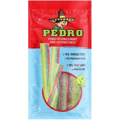 Pedro Tutti frutti kyslé pásiky 80 g