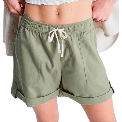 Roxy Дамски къси панталони Roxy Women's Sweetest Day Shorts - Oil Green (112-3550-0412)