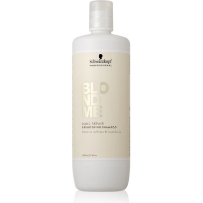 Schwarzkopf Blondme Bond Repair Brightening Shampoo шампоан за блясък за руса коса 1000ml