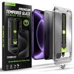 Techsuit Поверителен стъклен протектор Techsuit TitanGlass FullCover - iPhone 18 Pro - Черен