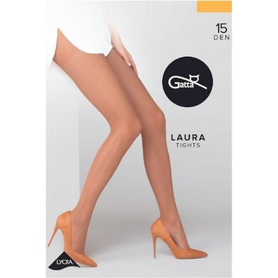 Gatta Silonky Laura 15 DEN bílá