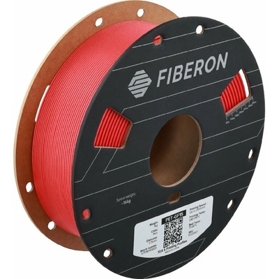 Polymaker Fiberon PET-GF15 červená 1,75mm 1kg