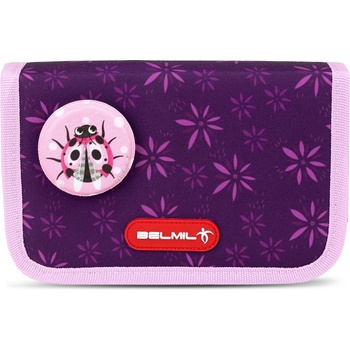 Belmil Несесер с бадж Belmil - Purple Spring, с 1 цип и двойно разгъване (335-88)