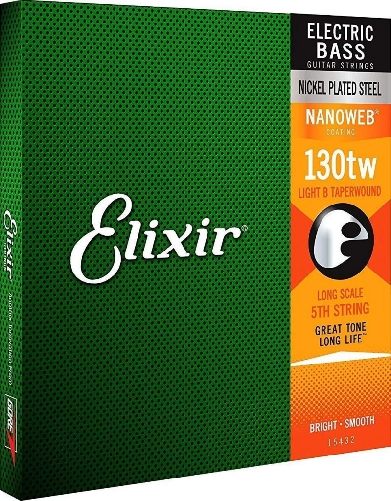 Elixir 130 Nanoweb Single String Medium B 15432