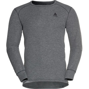Odlo Синтетично термобельо Odlo Base Layer Top Crew Neck L/S Active Warm Eco Synthetic base layer - Odlo Steel Grey Melange - размер XL (014-1525-0315)
