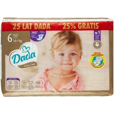 Dada Extra Care 6 extra large 16+ kg 94 ks