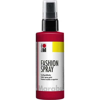 Barva na textil ve spreji Marabu Fashion-Spray 100 ml červená 232