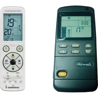 General Airwell rc p/n 436600, p/n 436601 - луксозно с подсветка дистанционно управление (rc p/n 436600, p/n 436601)