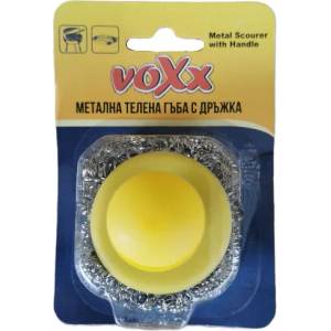  Voxx метална телена гъба с дръжка, 1брой