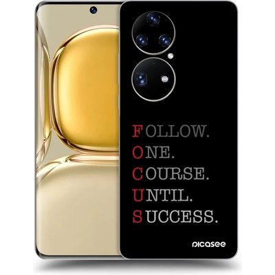 Púzdro Picasee silikónové Huawei P50 - Focus čiré