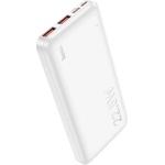 hoco. J101 аварийно зарядно устройство с 2 USB + Type-C + microUSB порта, 10000mAh, LED индикатор, БЯЛО J101_W (J101_W)