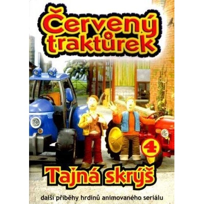 Červený traktůrek 4 DVD