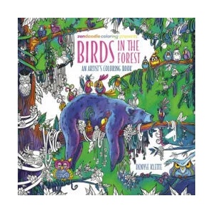 Zendoodle Coloring Presents: Birds in the Forest: An Artist's Coloring Book (ISBN: 9781250281579)