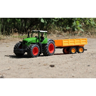 Double Eagle RC traktor s vlečkou RTR 1:16