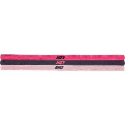Nike elastic headbands 2.0 3 pk N.100.4529.658.OS Ružov