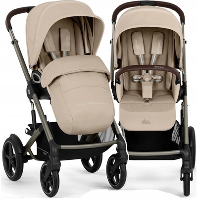 Cybex Sport Talos S Lux 2.0 hliníkový Almond Beige 2026