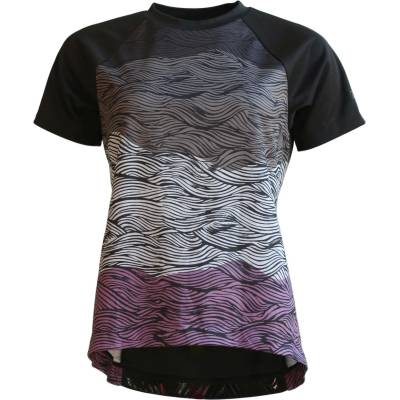 Zimtstern Дамска фланелка с къс ръкав за колоездене Zimtstern Women's Braapz Shirt S/S Cycling jersey - Pirate Black - размер XL (156-2912-0215)