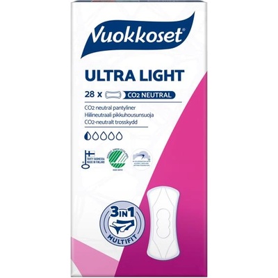 Vuokkoset Дамски превръзки Ultra Light (28 бр. )